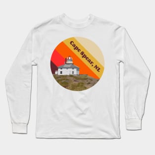 Cape Spear 2 || Newfoundland and Labrador || Gifts || Souvenirs || Clothing Long Sleeve T-Shirt